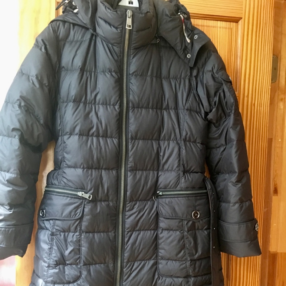 Authentic Burberry down long jacket